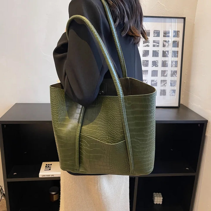 SYLVETTE | BORSA A SPALLA CROC