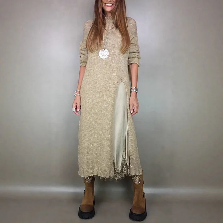 Evalina | Set elegante in maglia e pizzo
