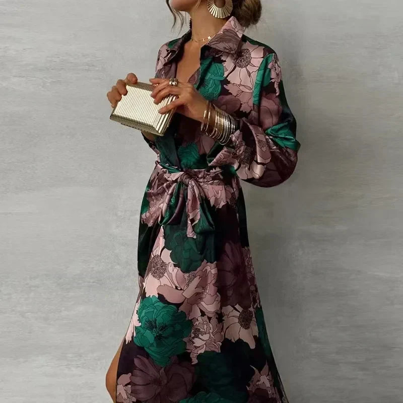 Lily | Abito Maxi con Cintura