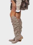 Janika™ | Stivali Vintage in Camoscio