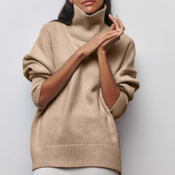 HARRIET | MAGLIONE A COLLO ALTO IN MAGLIA