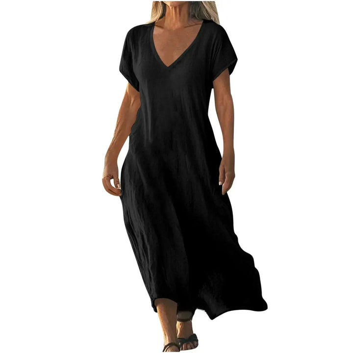 Rosalynn | Abito Maxi Estivo Fluido