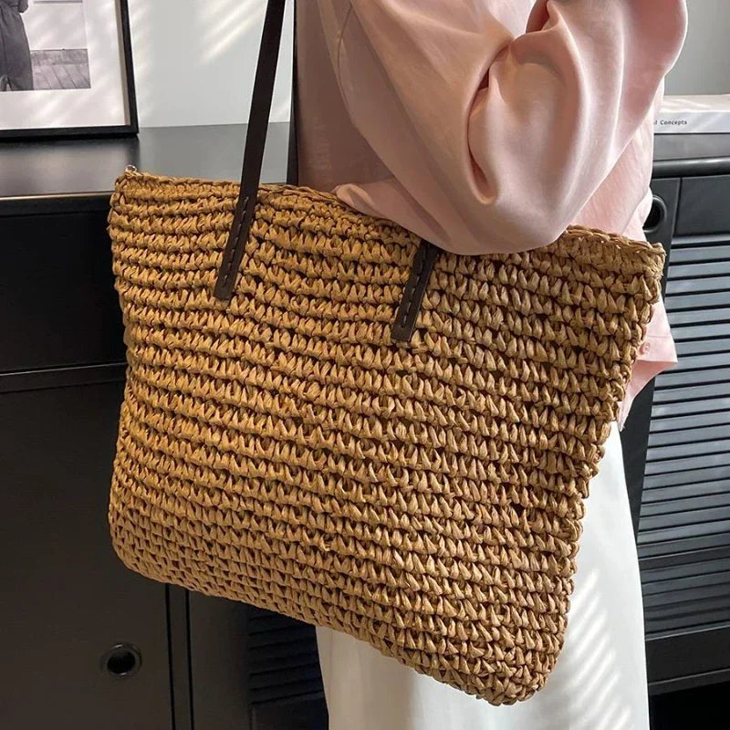 Borsa Tote Grande Intrecciata