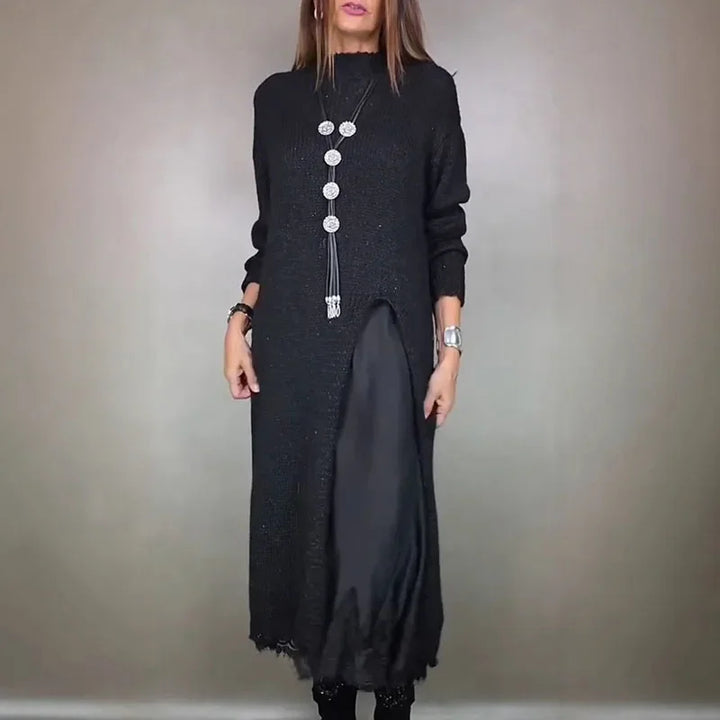 Evalina | Set elegante in maglia e pizzo