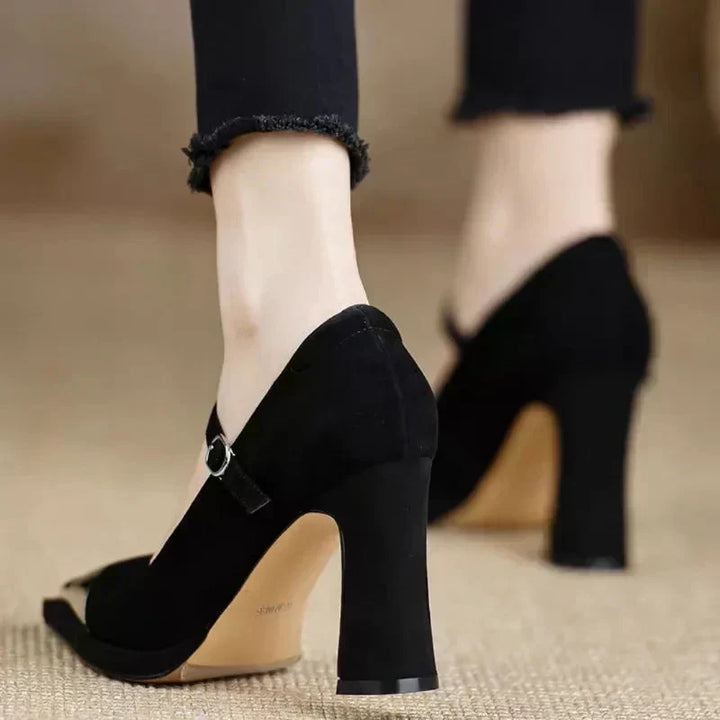 Orvanna | Mary Jane eleganti in pelle