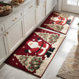 Tappeto da cucina antiscivolo natalizio con Babbo Natale NCU0DV8496