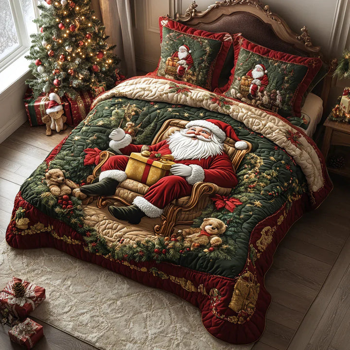 Set di copripiumini 3 pezzi - Magia di Babbo Natale