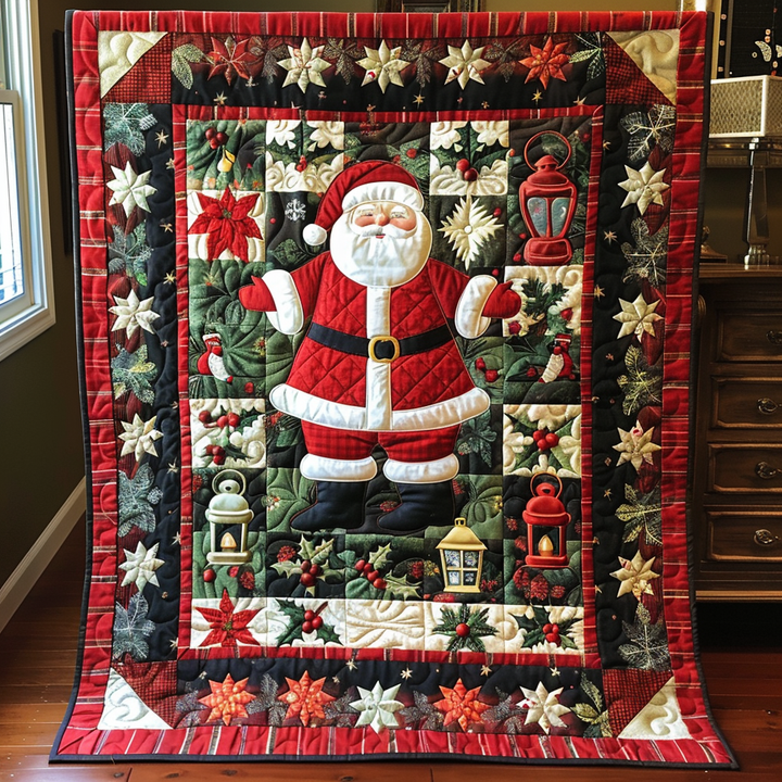 Coperta Trapuntata di Babbo Natale NCU0NT079