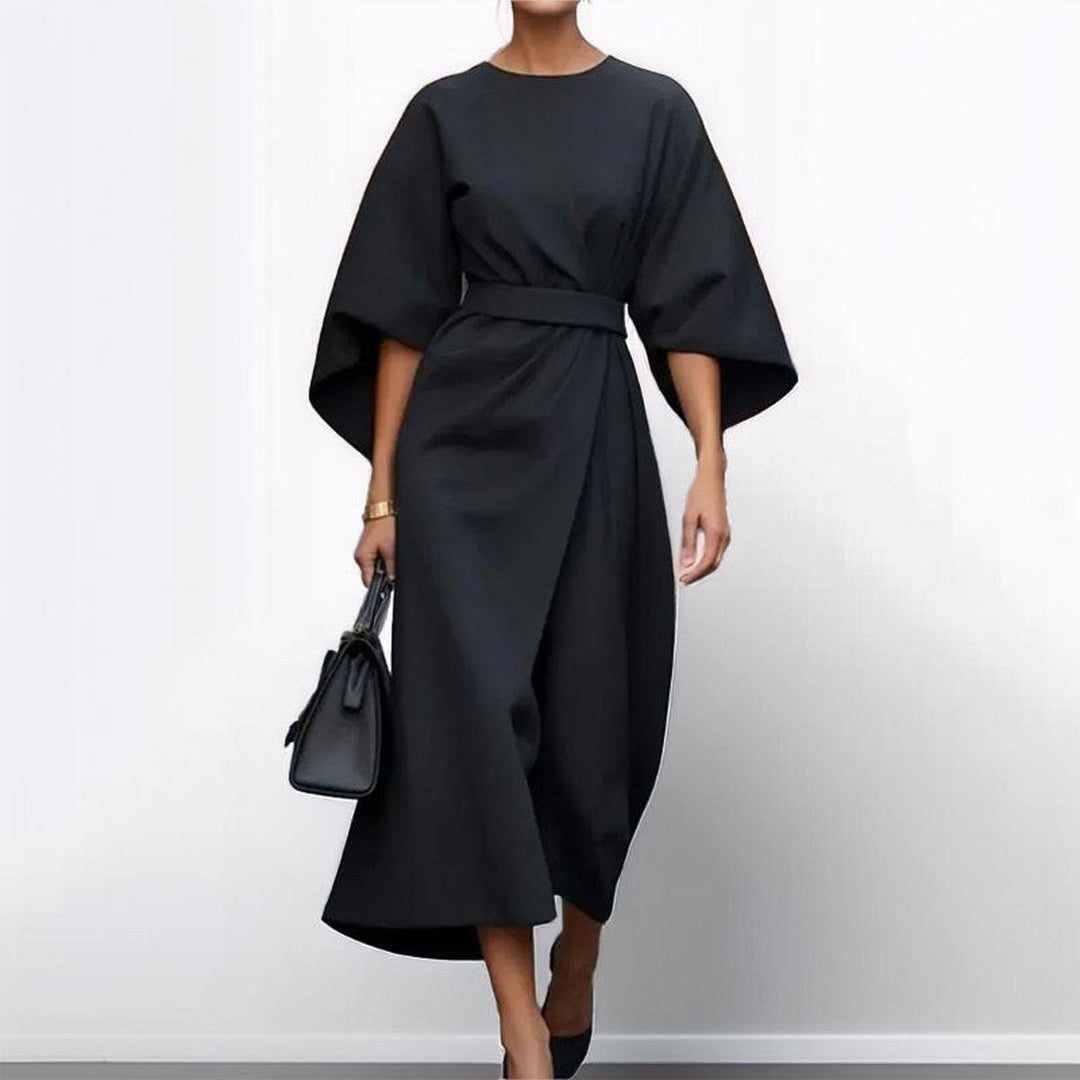 Abito maxi Eldra con maniche a pipistrello - Maria Milano