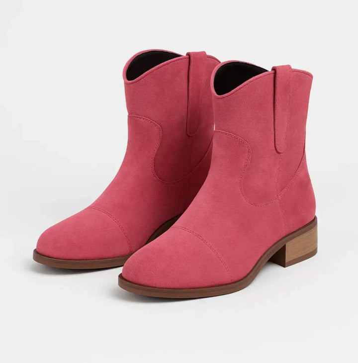 SUEDELLEA | STIVALI WESTERN IN CAMOSCIO