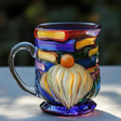 Tazza Artigianale per Nani per Amanti dei Libri 3D