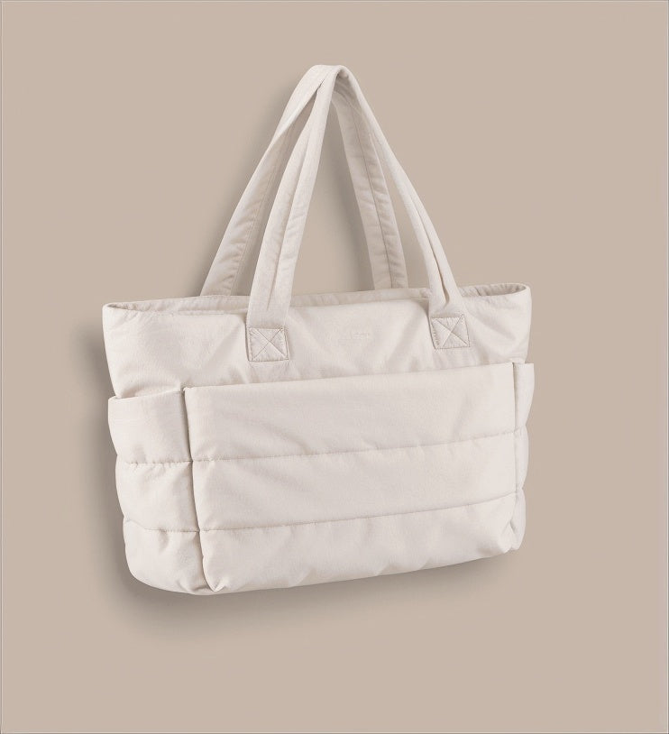 CALYSS | BORSA A SPALLA A BOLLE CON TASCHINI