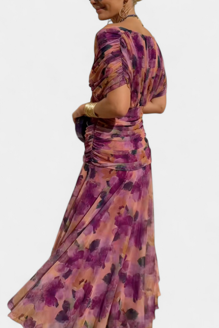 LOWENNA | ABITO ELEGANTE A SPALLE SCOPERTE