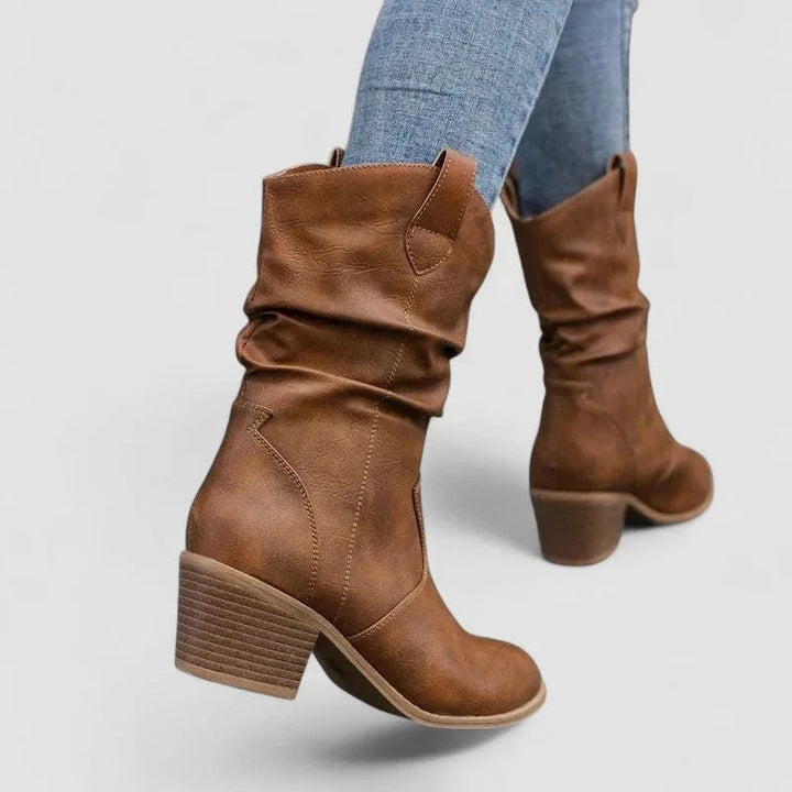 Vivian™ | Stivali in Pelle Comfort