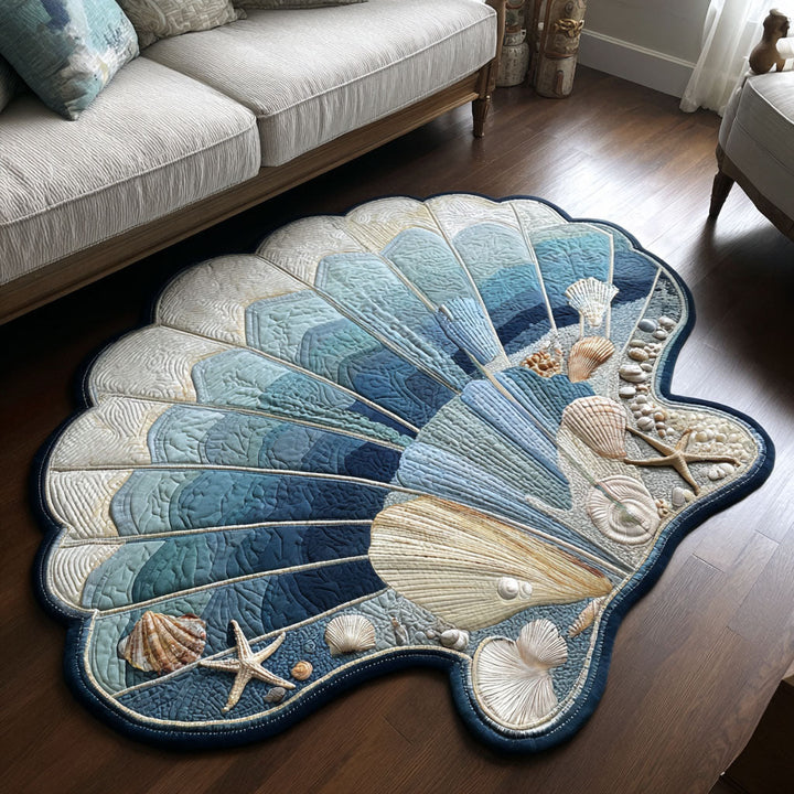Tappeto Area Personalizzato a Forma di Conchiglia NCU0NT12612