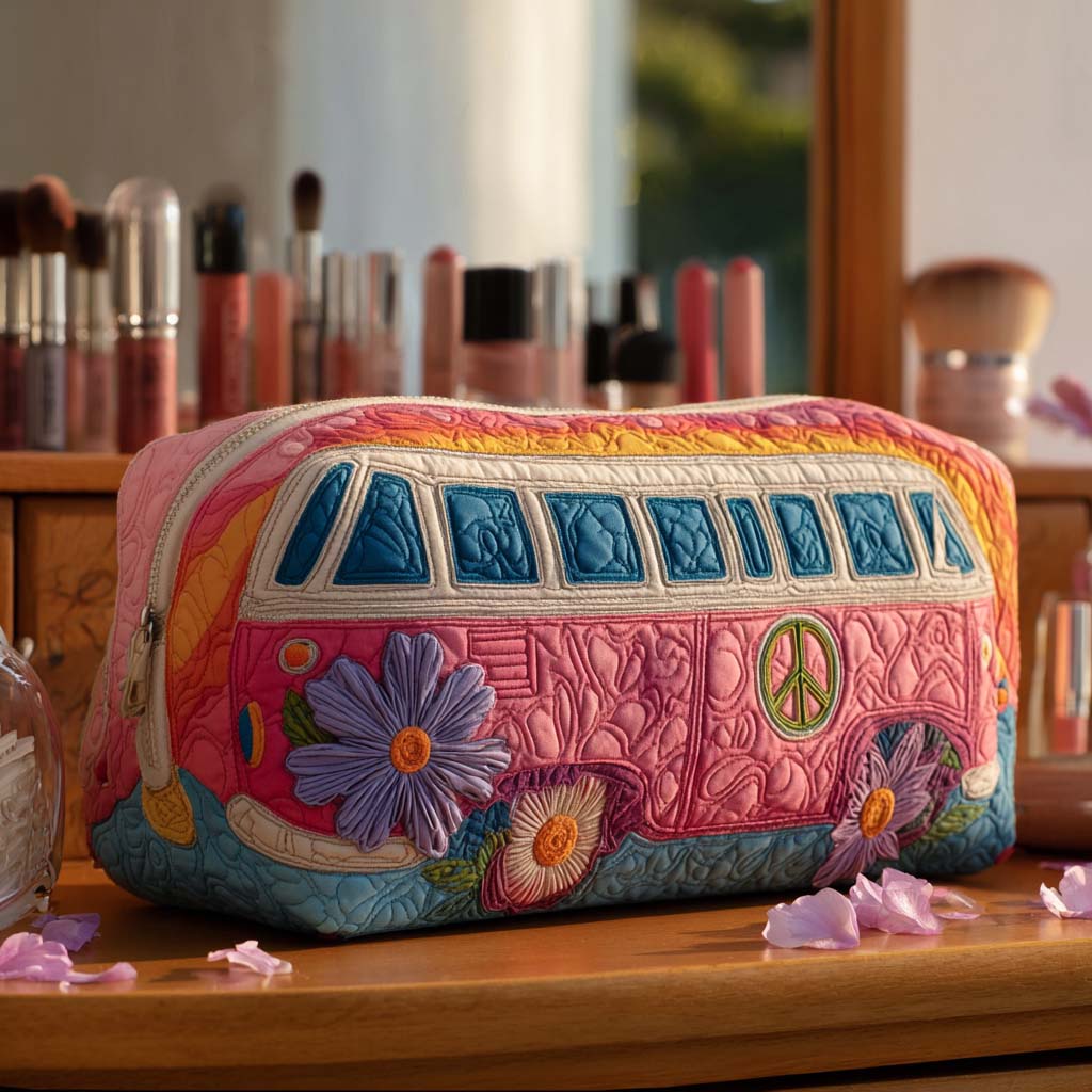Beauty case trapuntato con viaggio sereno NCU0PT9435