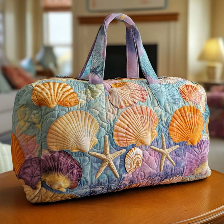 Borsa da viaggio trapuntata Shoreline Shells NCU0NT9678