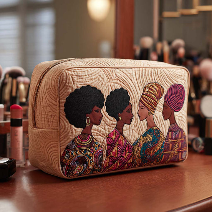 Borsa per Trucco Trapuntata Sisterhood Charm NCU0NT10381