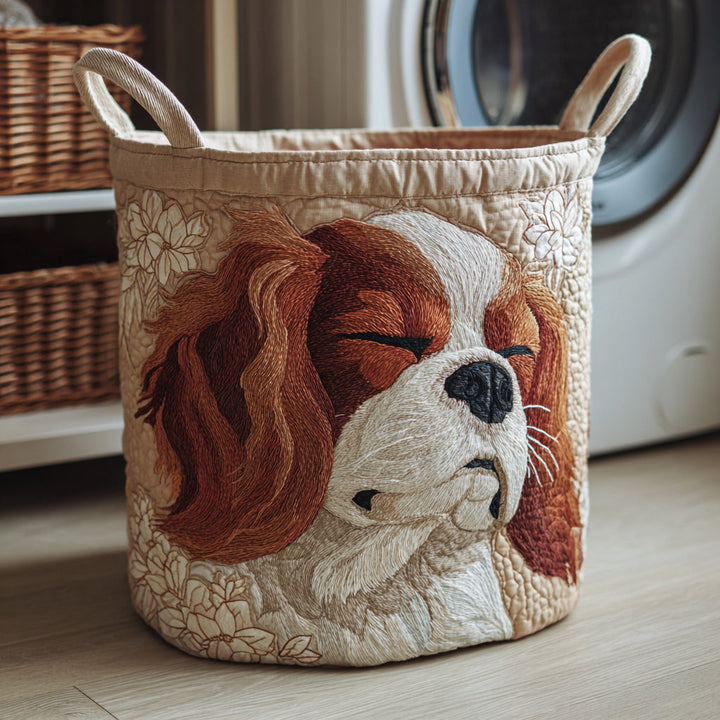 Cesto per la Biancheria Trapuntato Sleepy King Charles NCU0HNH461