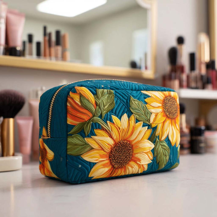 Borsa per Trucco Trapuntata Smile Bloom NCU0NT10237