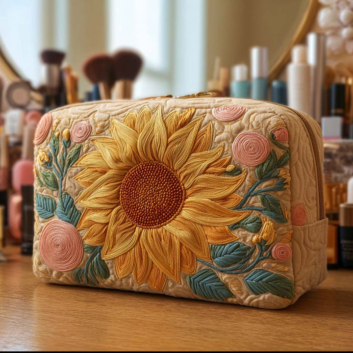 Borsa per Trucco Trapuntata Soft Sunshine NCU0NT10238