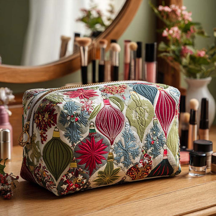 Borsa per Trucco Trapuntata Sparkle Ornament NCU0PT9509