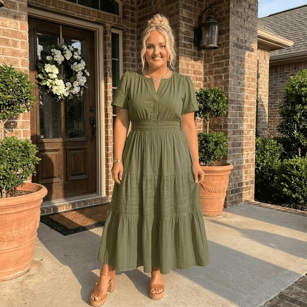 Abito Maxi Casual Estivo