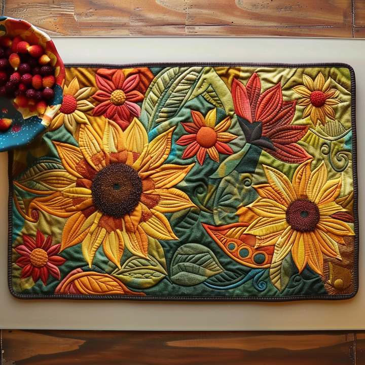 Tovaglietta Trapuntata Girasole Sunburst NCU0TL075