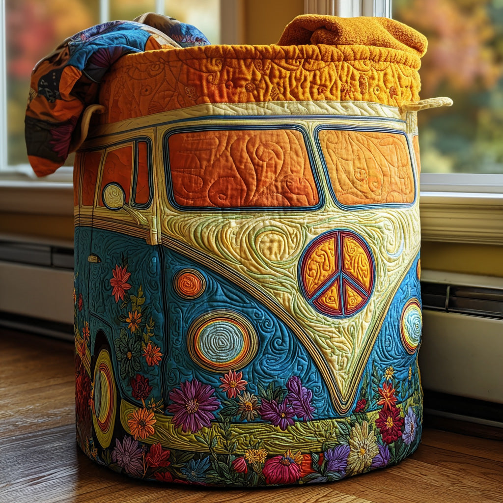 Cesto per la biancheria Quilted Hippie Van NCU0QN026
