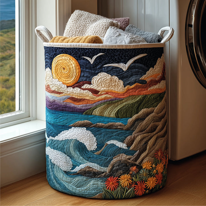 Cesto per la Biancheria Trapuntato Sunrise Coast NCU0TH2985