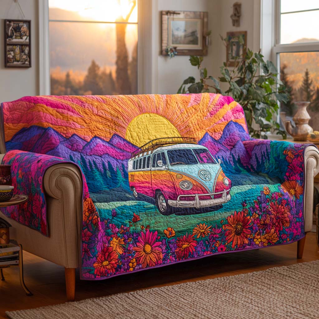 Copertura per Divano Trapuntata Hippie NCU0VT292