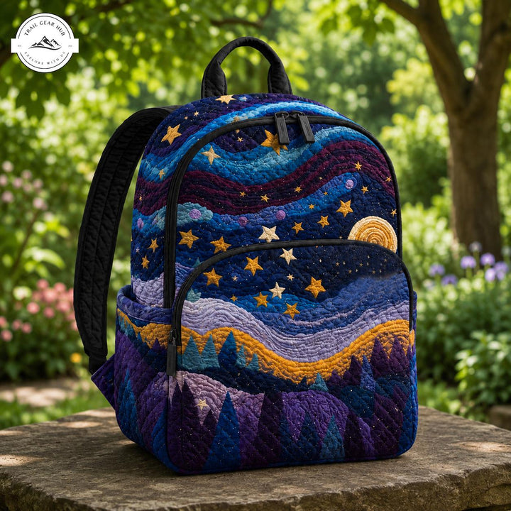 Zaino Trapuntato Notte Stellata da donna – vista del prodotto