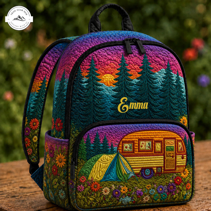 Zaino Trapuntato Camping Vibes da donna – vista del prodotto