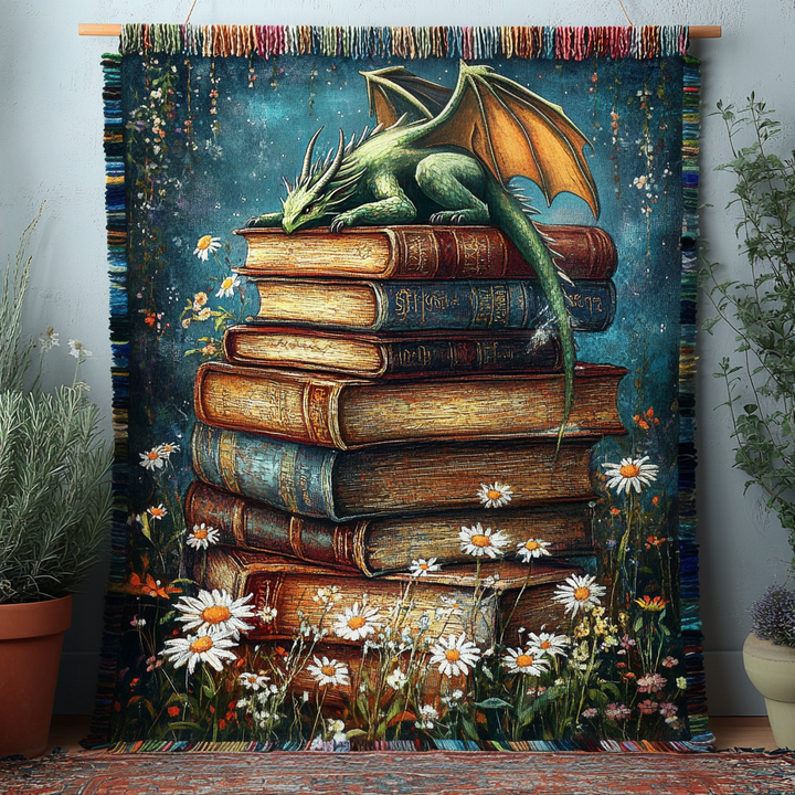 La Coperta Woven Guardian del Libro NCU0DV3882