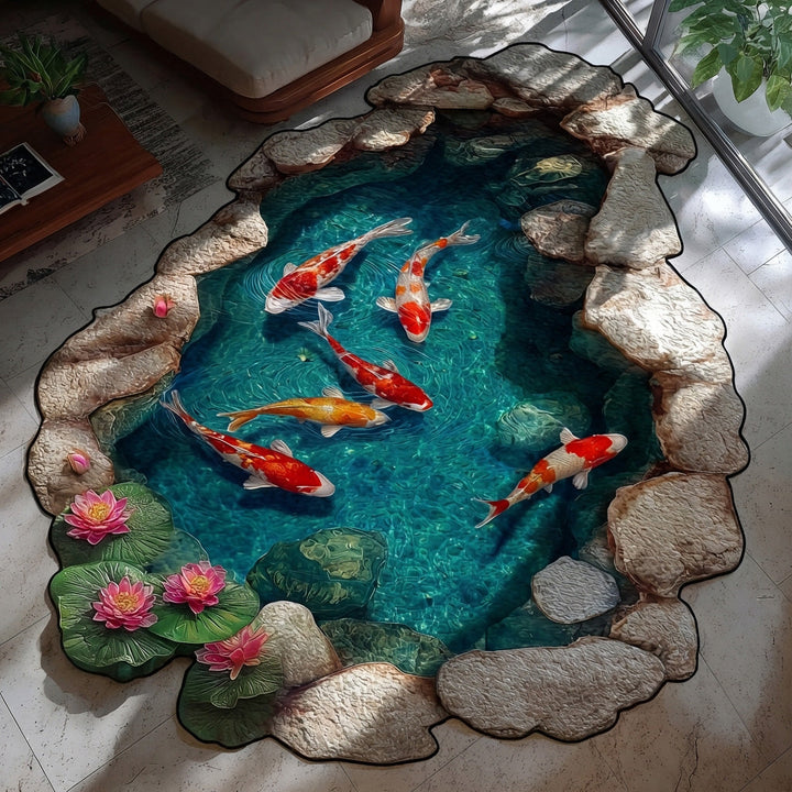 Tappeto Area Personalizzato a Forma di Piscina Tranquilla NCU0TV1837