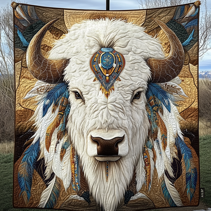 Coperta Trapuntata Tribal Herd NCU0VH1319