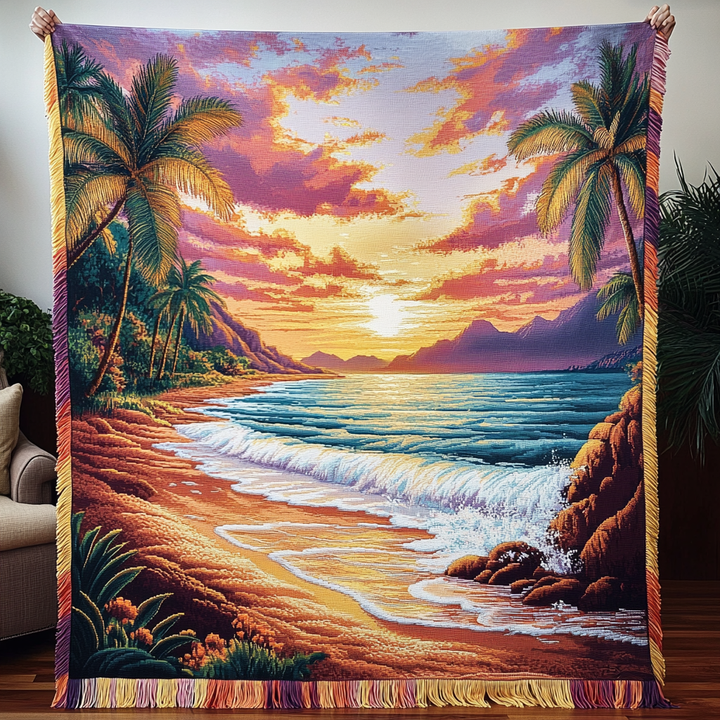 Coperta Woven Tropical Dawn NCU0VH3879