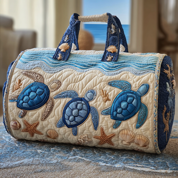 Borsa a Tracolla Trapuntata Turtle Path NCU0DK9812