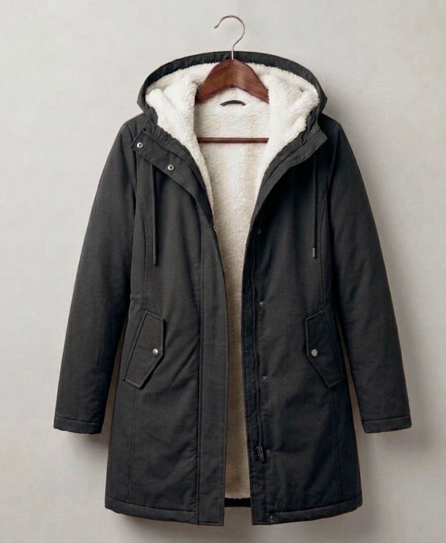 Cordelia - cappotto impermeabile con cappuccio da donna