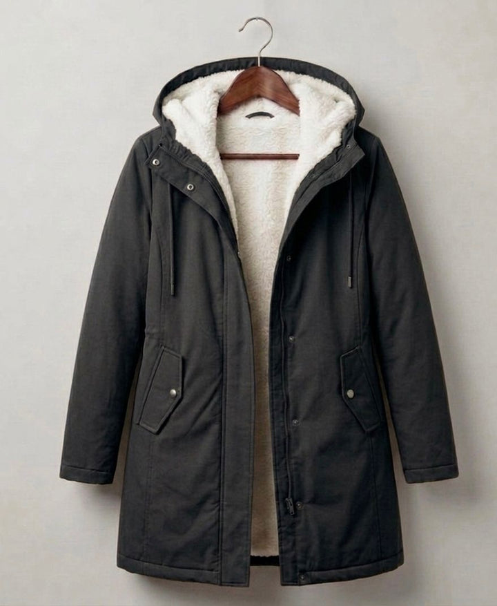 Matilda - cappotto impermeabile con cappuccio da donna