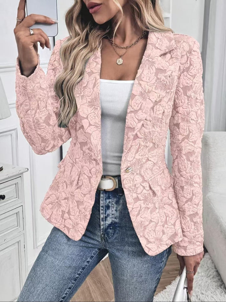 Rosamund | Blazer jacquard paisley da donna - vista 8