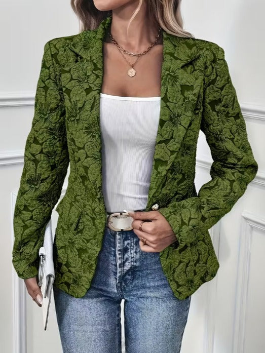Rosamund | Blazer jacquard paisley da donna - vista 7