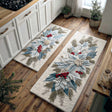 Tappeto da Cucina Charm Poinsettia Invernale NCU0TD1728