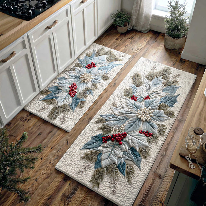 Tappeto da Cucina Charm Poinsettia Invernale NCU0TD1728