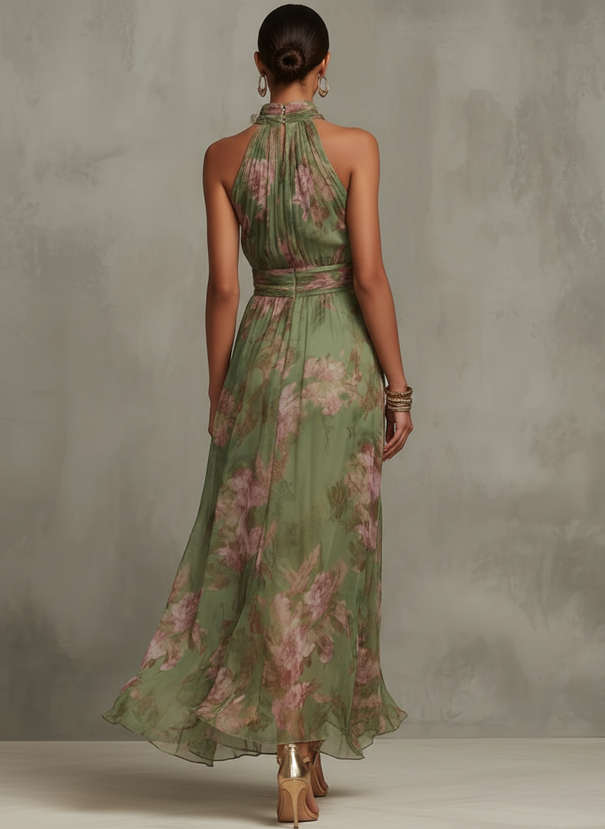 Abito maxi floreale Faith da donna - Maria Milano