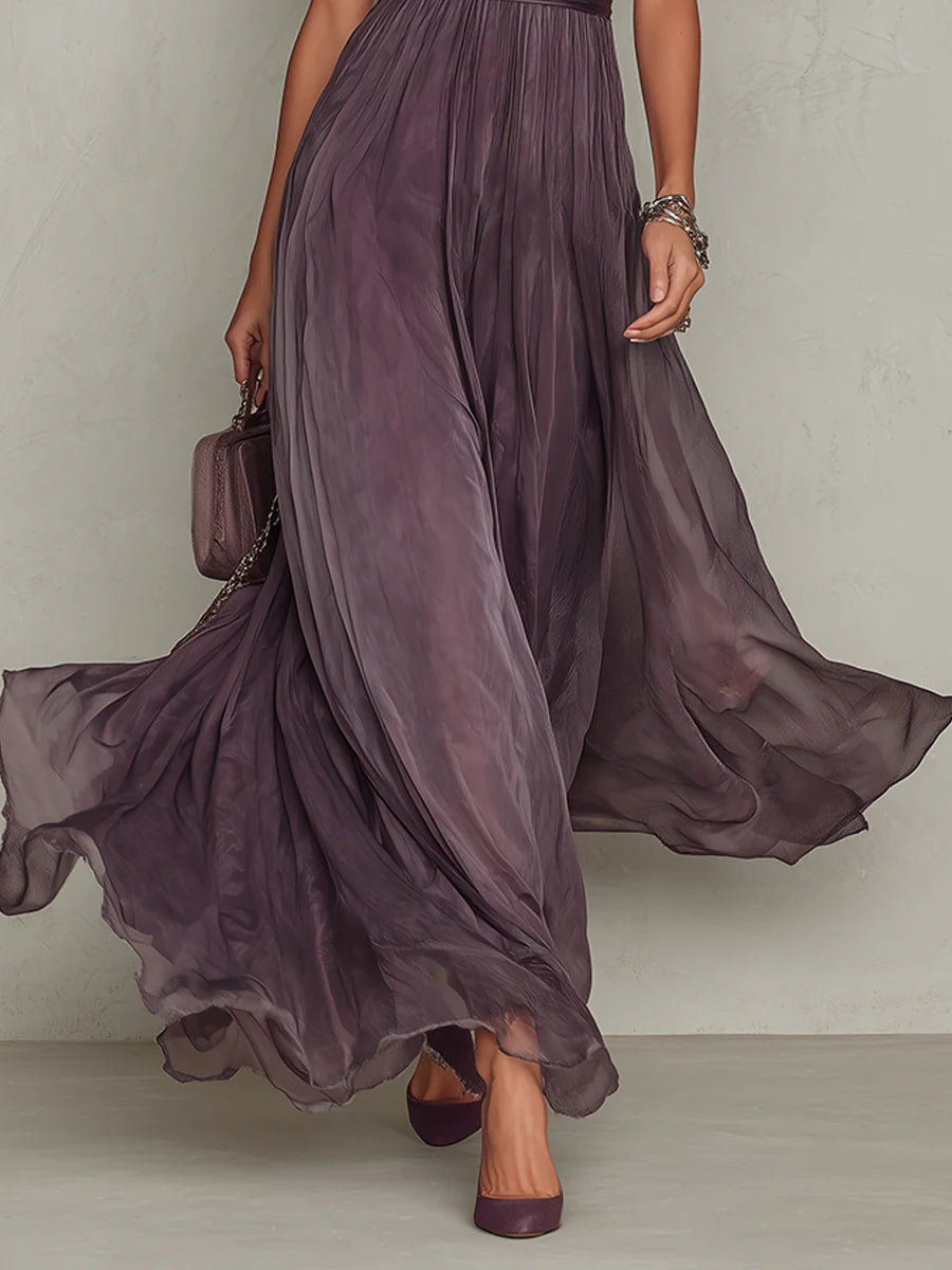 Abito maxi fluido Ruby da donna - Maria Milano