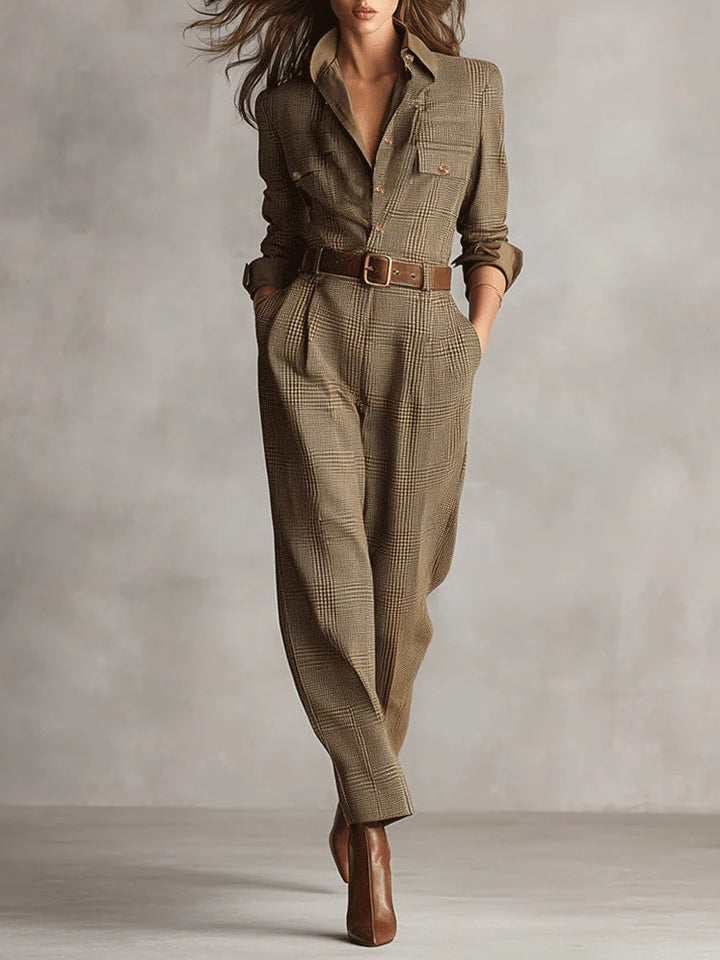 CORENNE | ABITO ELEGANTE A QUADRI