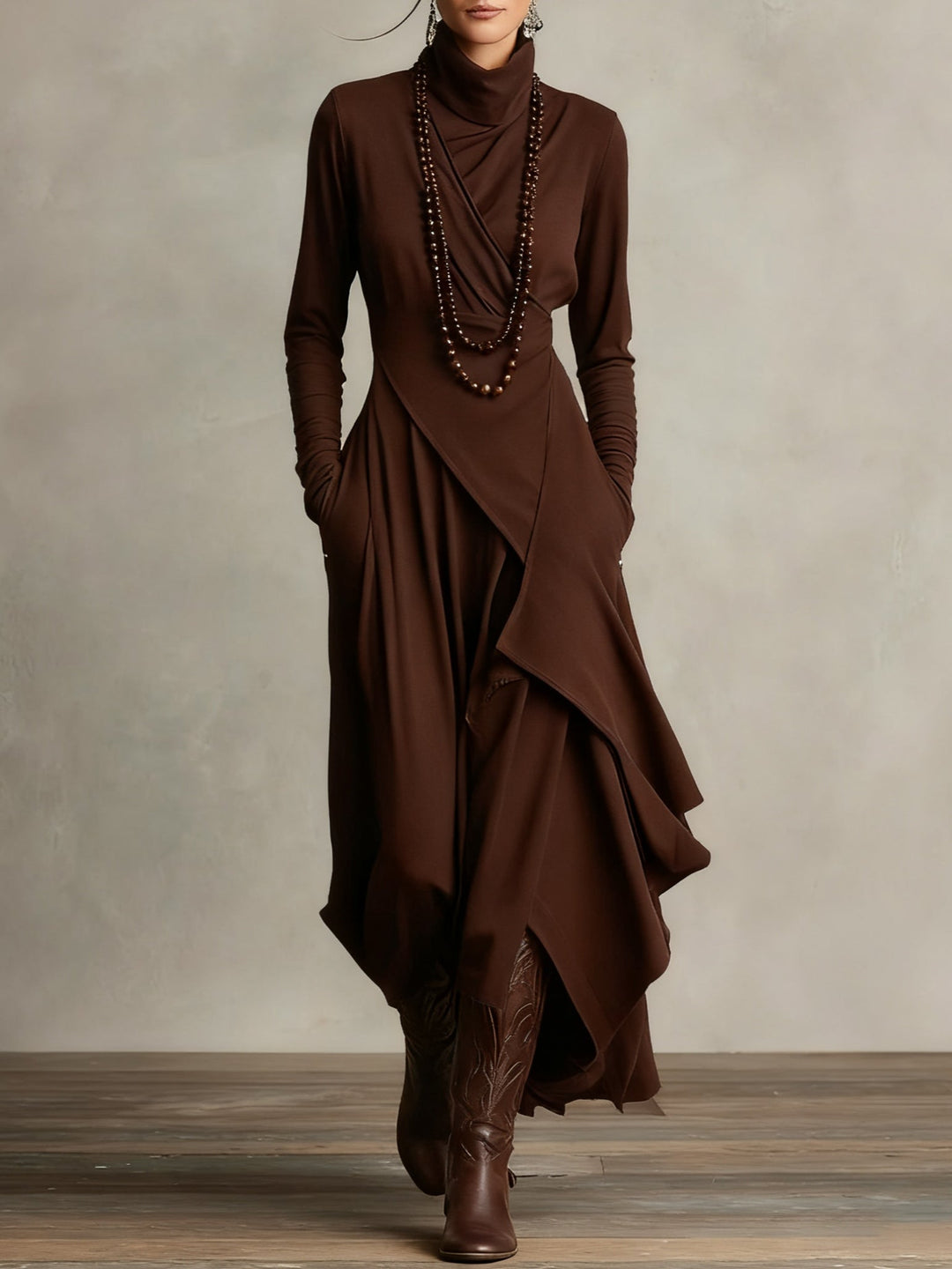 Nellie | Abito Maxi Elegante