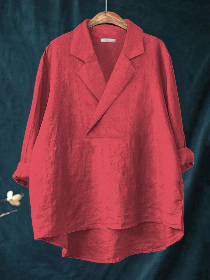 CALYSSA | BLUSA ELEGANTE DAL TAGLIO ASIMMETRICO