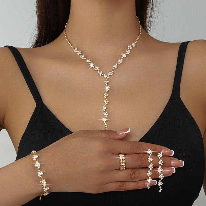 Valerine - set gioielli floreale